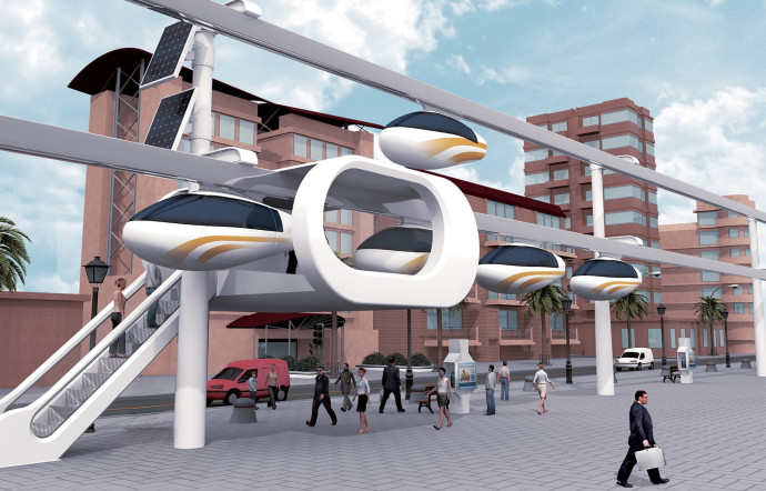 Transports, la révolution Skytran