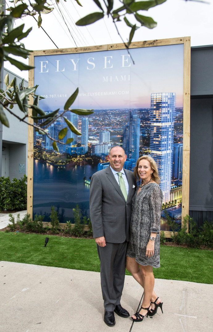 Le promoteur Reid Boren, d’Eastview Development, et son épouse.