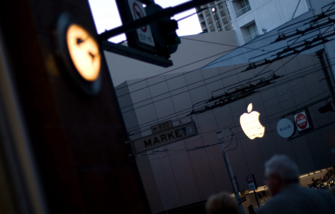 Chute de 8% de l'action Apple