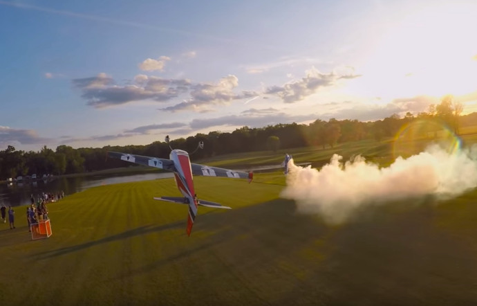 Un drone au milieu des avions a Woodruf Caroline du Sud