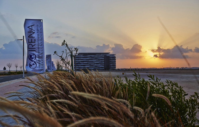 IRENA dont le siège est à Abu Dhabi