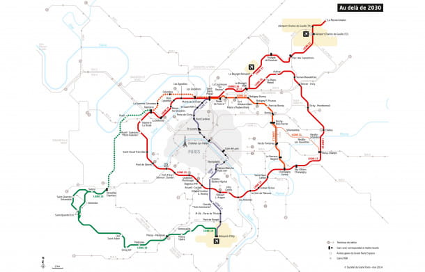 Le métro du Grand Paris