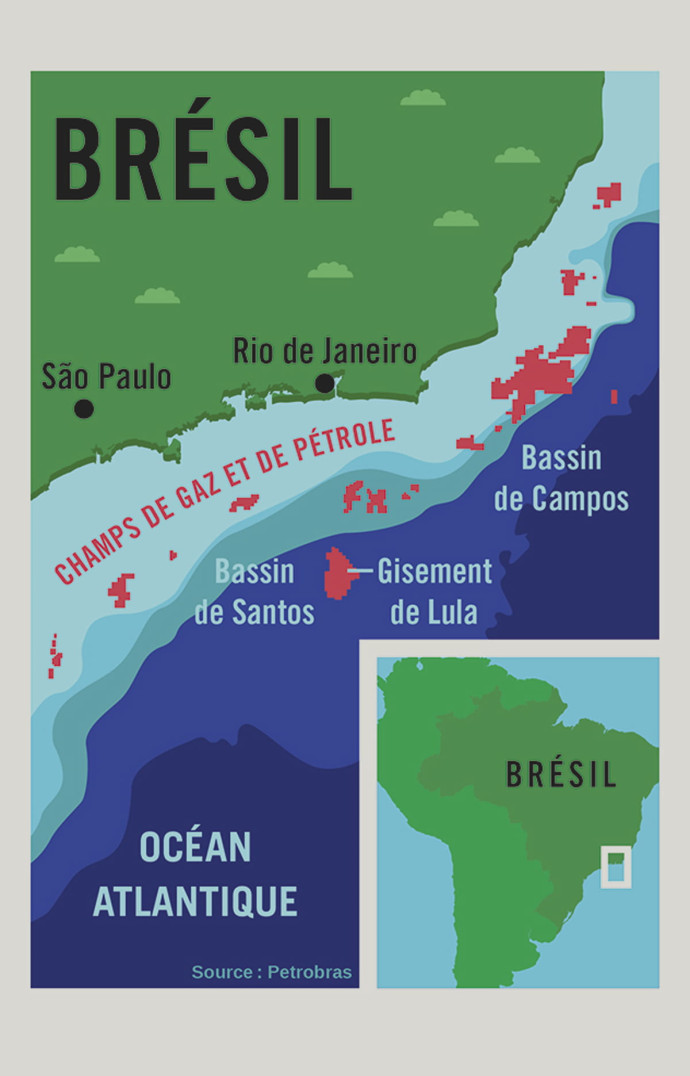 Pétrole, un pactole qui coûte cher au Brésil.