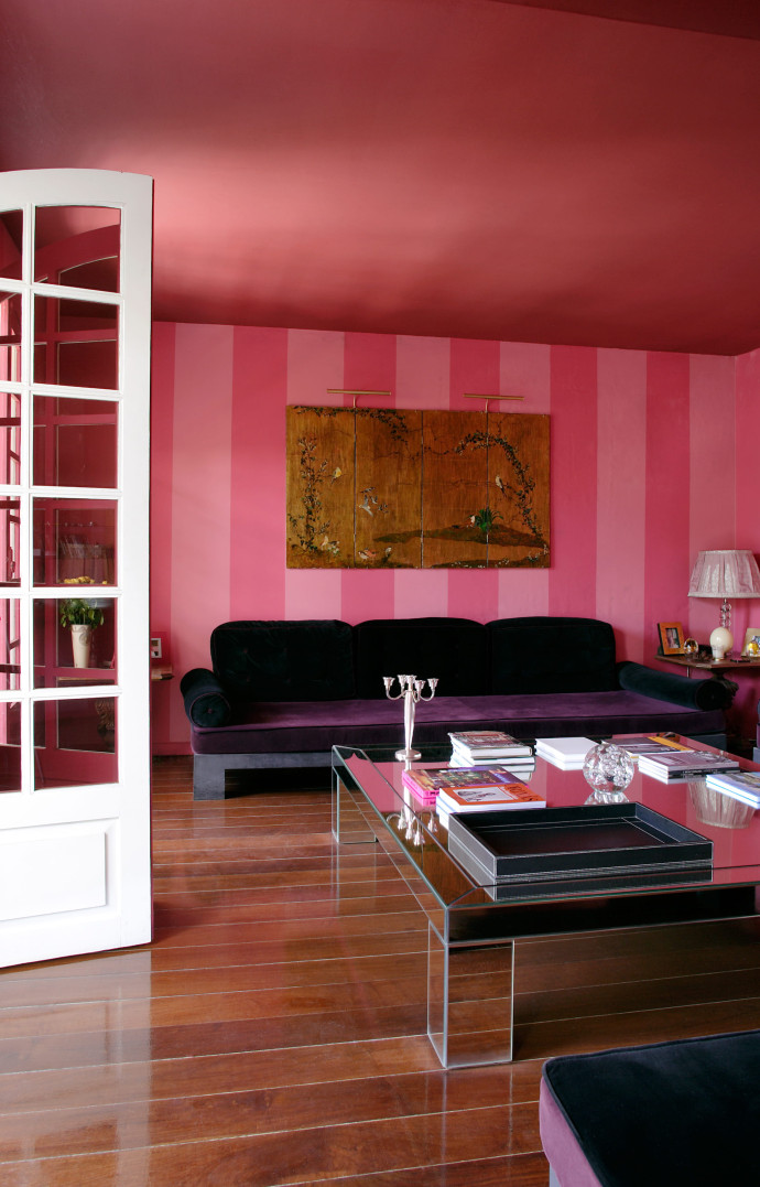 La déco ultracolorée de La Maison, à Rio.