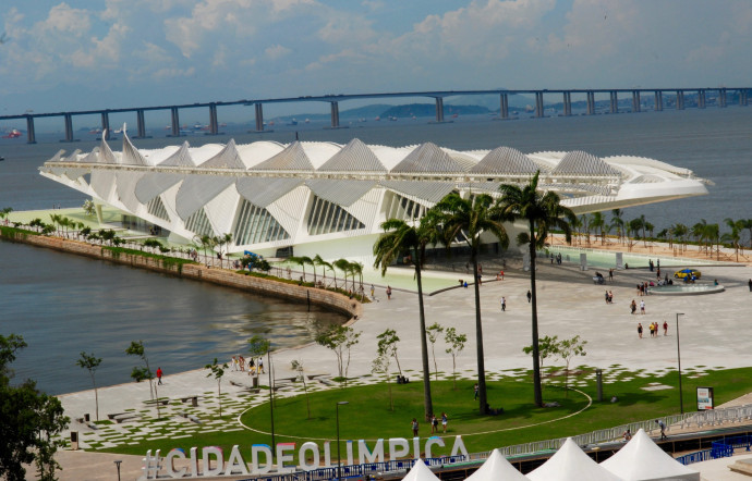 Le Musée de Demain, quartier du Porto, Rio de Janeiro