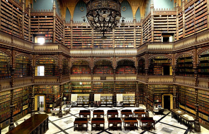 Real Gabinete Português de Leitura, Centro