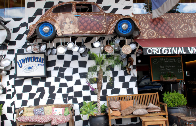 Le restaurant branché Universal, Brasília