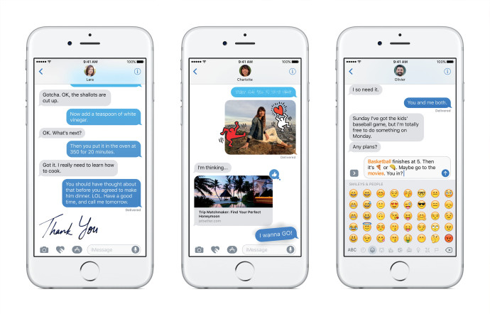 Les emojis auront maintenant la possibilité de s’animer, il sera possible d’utiliser des autocollants sur les photos et même de dessiner par dessus. Une fois que tout ça sera mélangé, nos conversations vont de plus en plus ressembler à des patchworks…