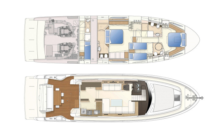 Les caractéristiques du Ferretti 650.