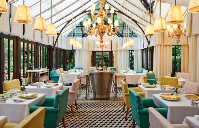 Le restaurant de l’Hôtel Royal Monceau, Il Carpaccio