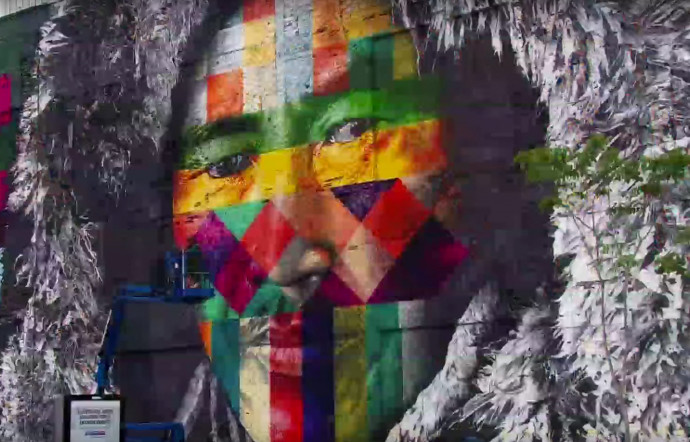 Fresque de Eduardo Kobra