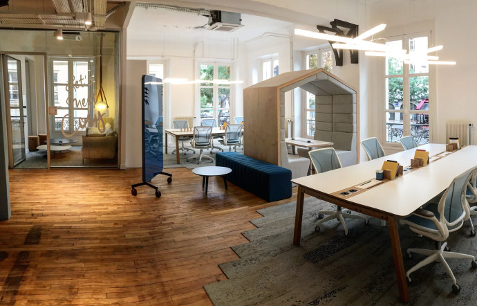 Moore Design inaugure son espace de coworking, plein de cachet