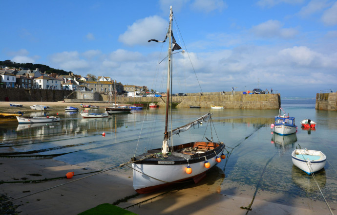 Mousehole est un charmant village de pêcheurs sur le versant ouest de la baie de Penzance.
