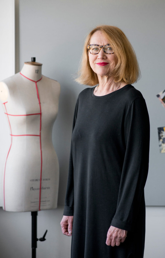 La professeur de design textile, Pirjo Hirvonen.