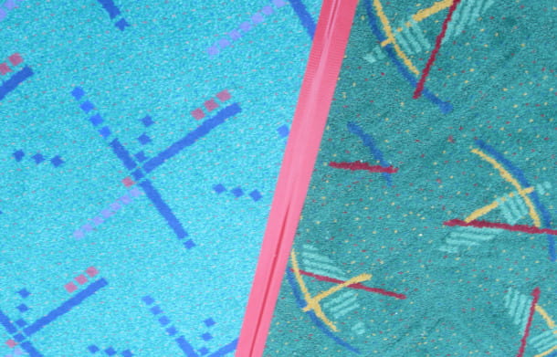 Moquette de l'aéroport de Portland