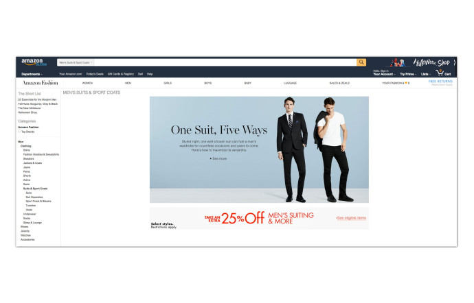 En février, Amazon a lancé en toute discrétion sept marques de mode (vêtements, accessoires et chaussures) pour hommes, femmes et enfants.