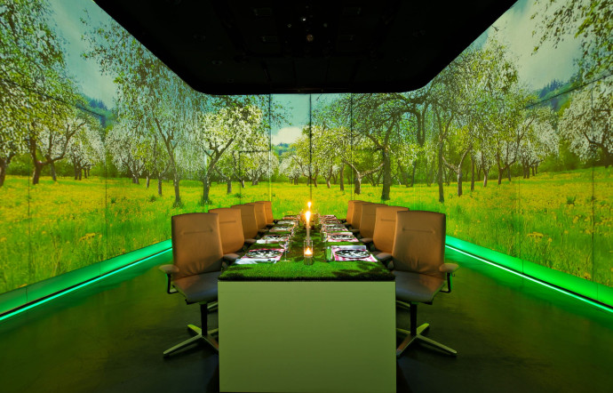 Ultraviolet, le restaurant multisensoriel du chef français Paul Pairet à Shanghai.