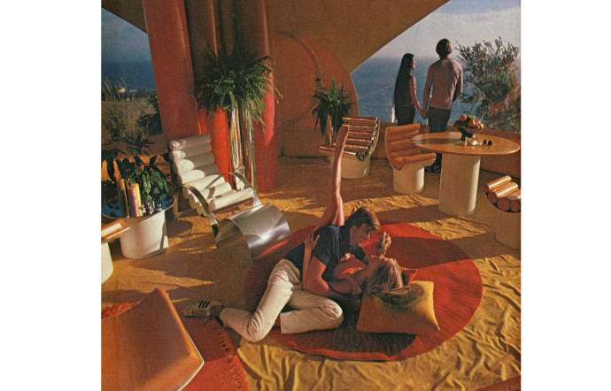 « Bubble House », de Design Studio Chrysalis, Playboy Magazine, avril 1972.