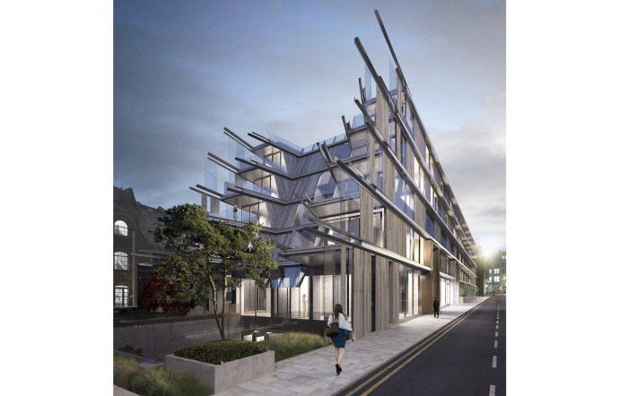 Le Nobu Shoreditch, dont le design – spectaculaire ! – est né de la collaboration entre Ben Adams Architects, Studio Mica et Studio PCH.