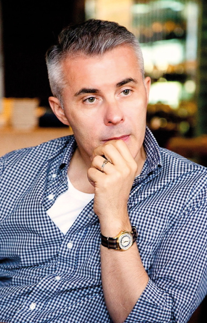 Vadim Dymov, créateur de la chaîne de librairies Respublika.