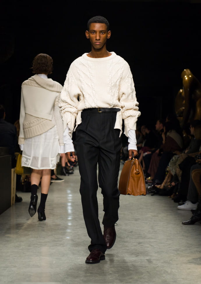 Collection Burberry 2017 - Pull en mailles