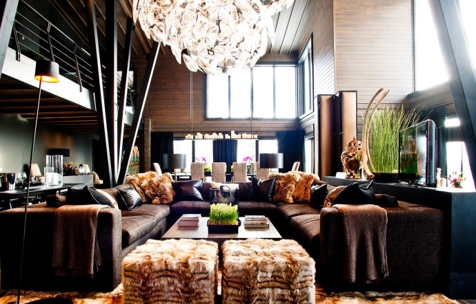 Des parties communes chaleureuses au design sophistiqué.
