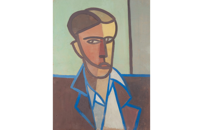 Autoportrait, Tancredi Parmeggiani, 1948.