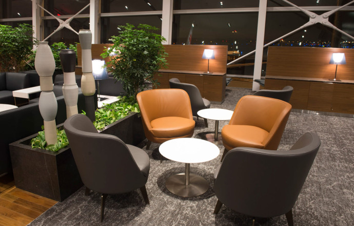 Le Salon Feuille d’érable d’Air Canada.