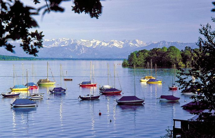 Lac de Starnberg, Bavière, Allemagne