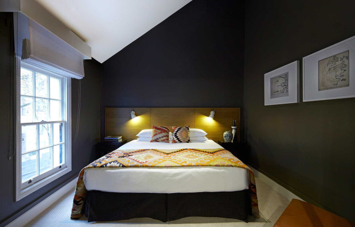 Une ravissante Heritage Room, décorée dans un esprit cool chic très australien.