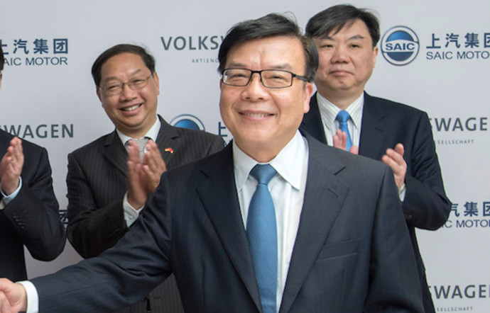 Chen Zhixin, président de SAIC Motor.