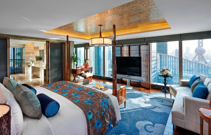 Mandarin Oriental Pudong, Shanghai.