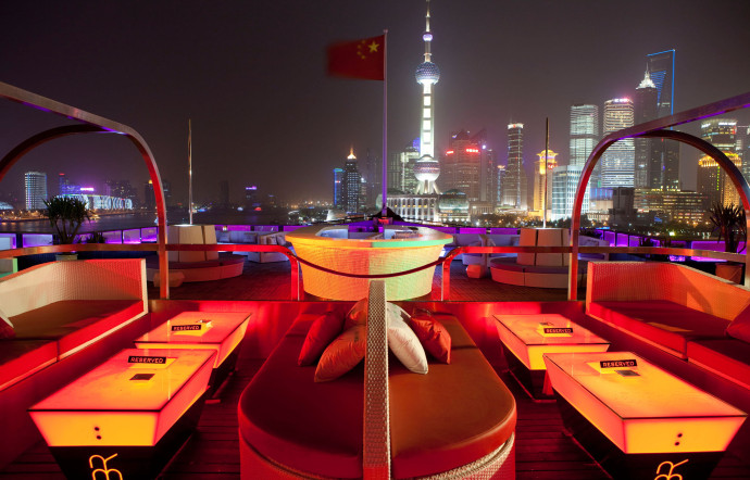 Bar Rouge, Bund, Shanghai.