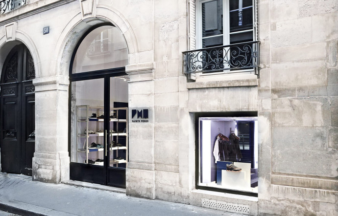 Le store PHM Saints Pères, au cœur du très chic 6e arrondissement.