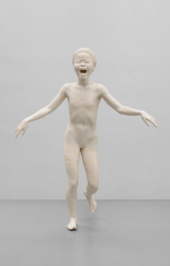 « Cri », Adel Abdessemed, 2013.