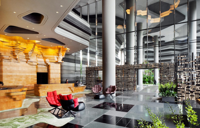 Parkroyal on Pickering, Singapour.