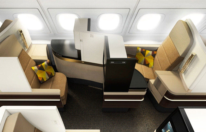 Business class sur Etihad.