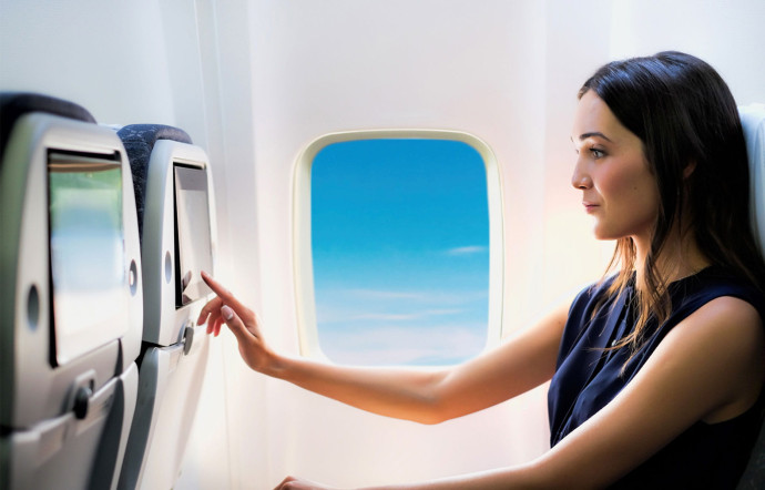 Divertissement en vol sur Air Astana.