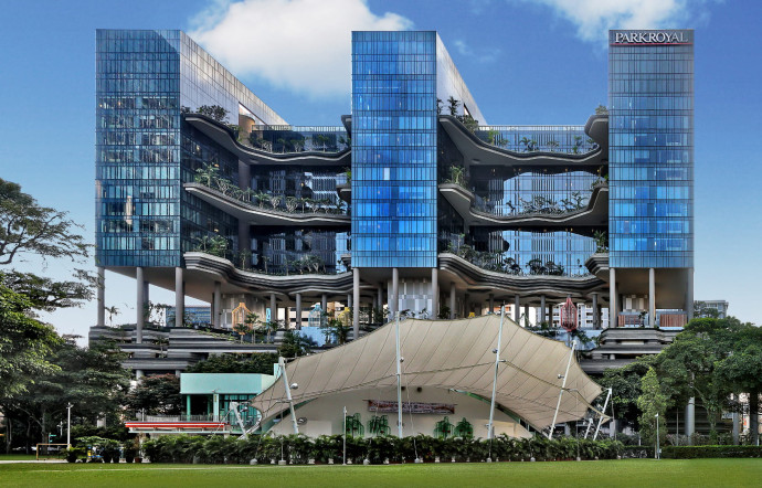 Parkroyal on Pickering, Singapour.