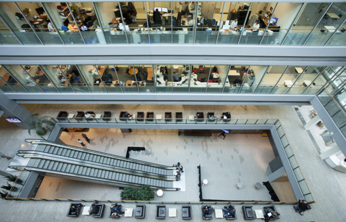 Dans le Discovery District, bloc de verre enveloppant une partie de l’ancien general hospital, Mars est le plus grand incubateur urbain de start-up du monde.