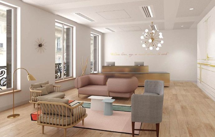 Coworking Spaces Opéra Garnier, d’inspiration Second Empire.