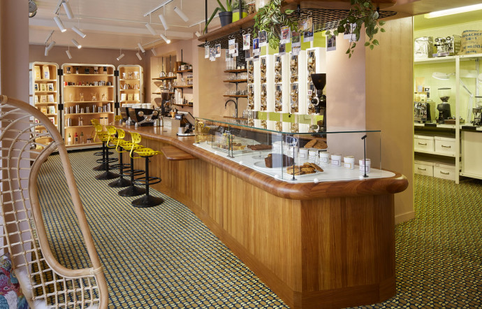 Terres de café, flagship parisien.