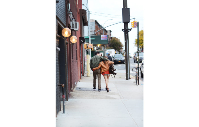 Les rues de Williamsburg.