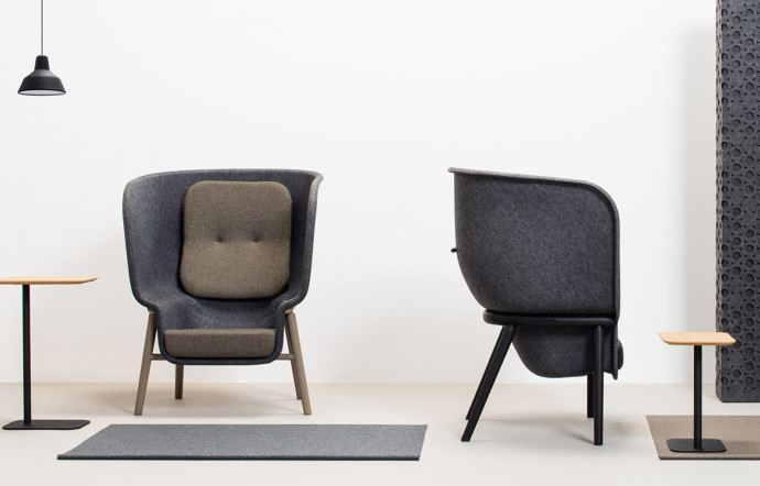 Siège « Pod », design Benjamin Hubert, De Vorm