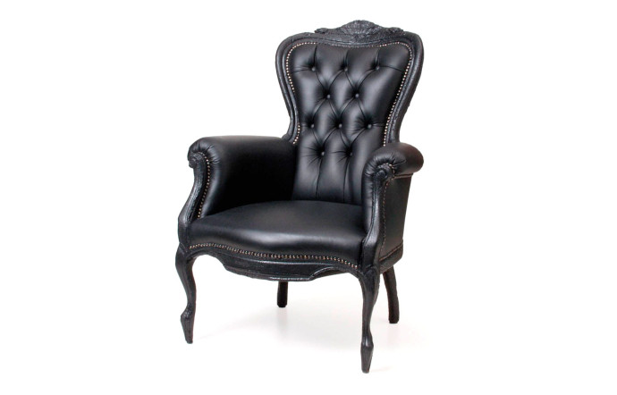 Fauteuil « Smoke », design Maarten Baas, Moooi.