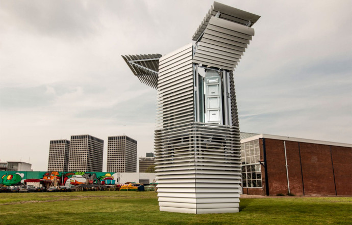 Tour « Smog Free », design Daan Roosegaarde.