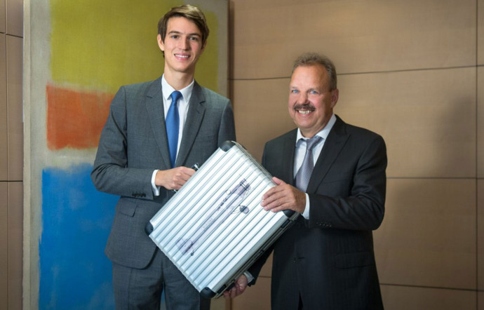 Alexandre Arnault et Dieter Morszeck.