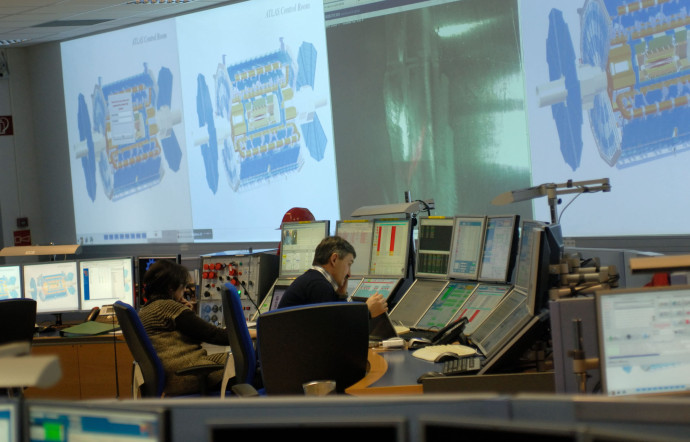 Le centre de contrôle du CERN.