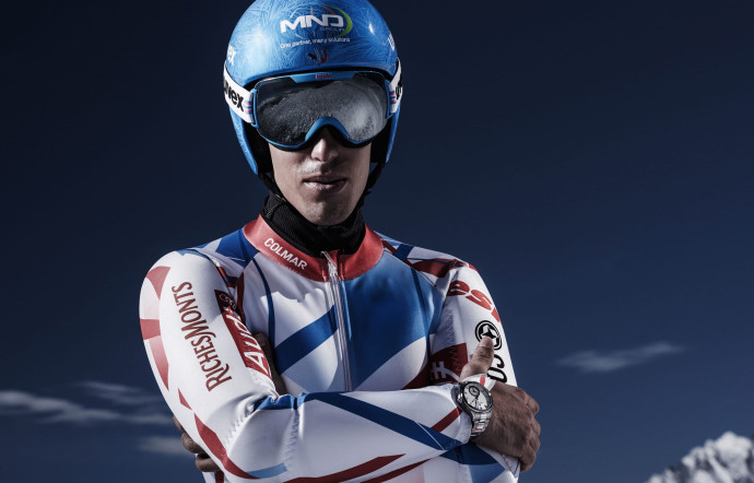 Victor Muffat-Jeandet, champion de ski français.