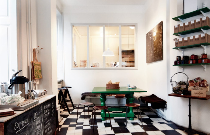 Le Green Rabbit, boulangerie chic.